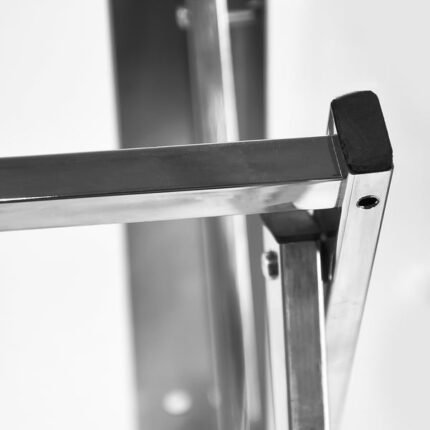 Stainless Steel Wall-Mounted Folding Clothes Drying Rack Space-Saving Durable, Stylish for Indoor Outdoor Use